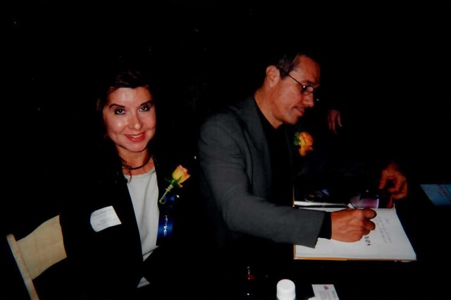 Martha Garcia and Edward James Olmos