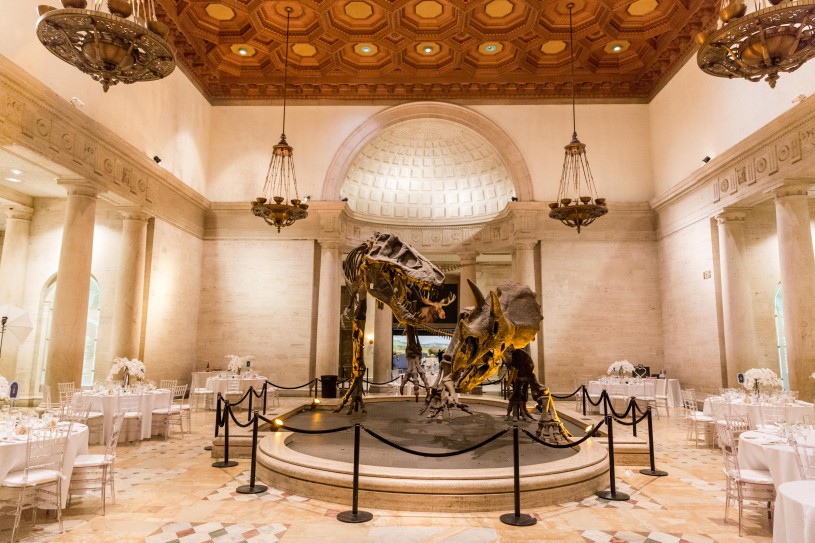 special event setup in grand foyer