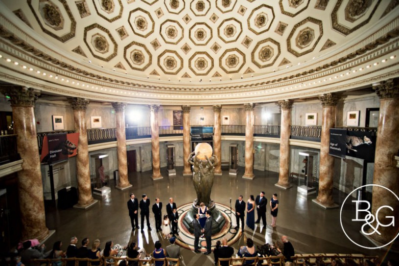 special event setup rotunda NHM