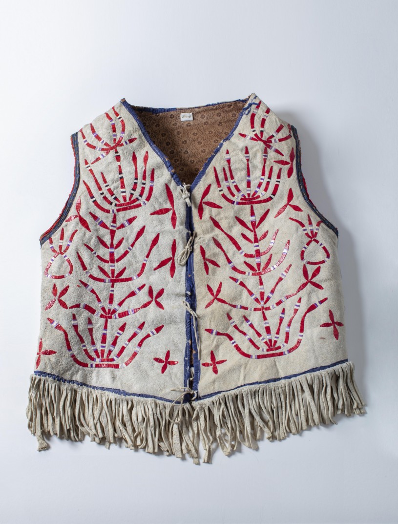 quiltwork vest william s hart museum